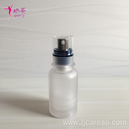 Round Shoulder AS Airless Pump Bottle Vacuum Bottle